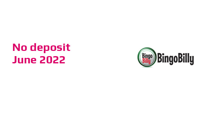 Latest BingoBilly Casino no deposit bonus, today 14th of June 2022