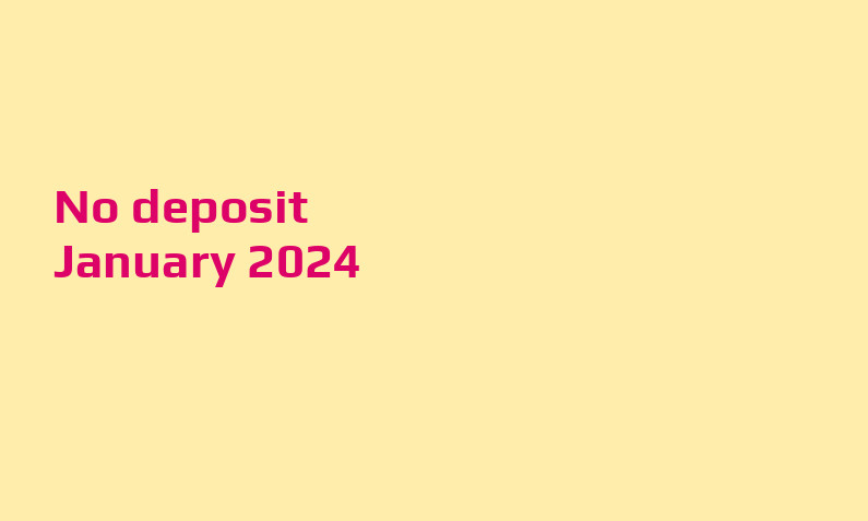 Latest Cocoa Casino no deposit bonus 30th of January 2024