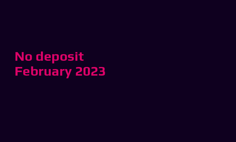 Latest Duxcasino no deposit bonus February 2023