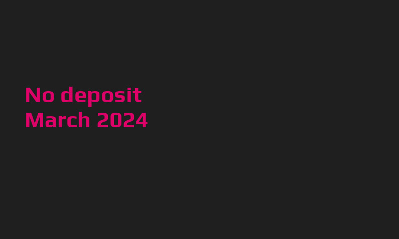 Latest EmuCasino no deposit bonus, today 16th of March 2024