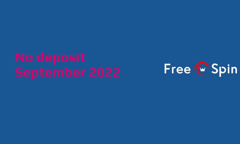 Latest FreeSpin Casino no deposit bonus, today 14th of September 2022