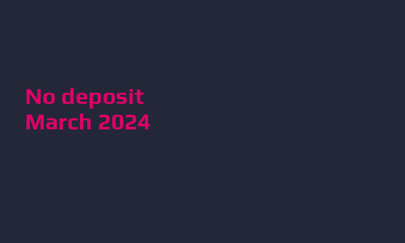 Latest GetSlots no deposit bonus March 2024