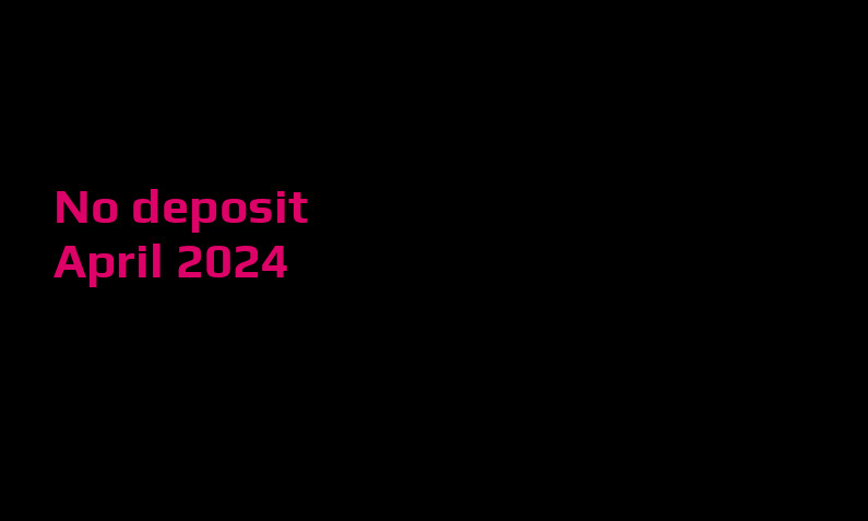 Latest JackpotCash no deposit bonus, today 6th of April 2024