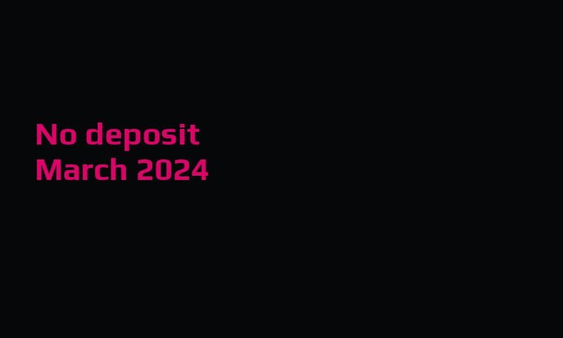 Latest Katsubet no deposit bonus, today 9th of March 2024