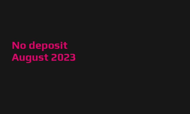 Latest Lion Slots no deposit bonus August 2023