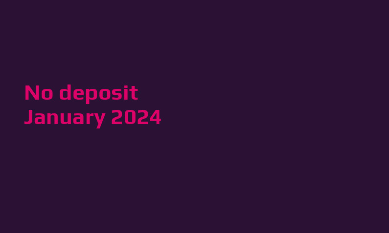 Latest no deposit bonus from Bizzo Casino January 2024