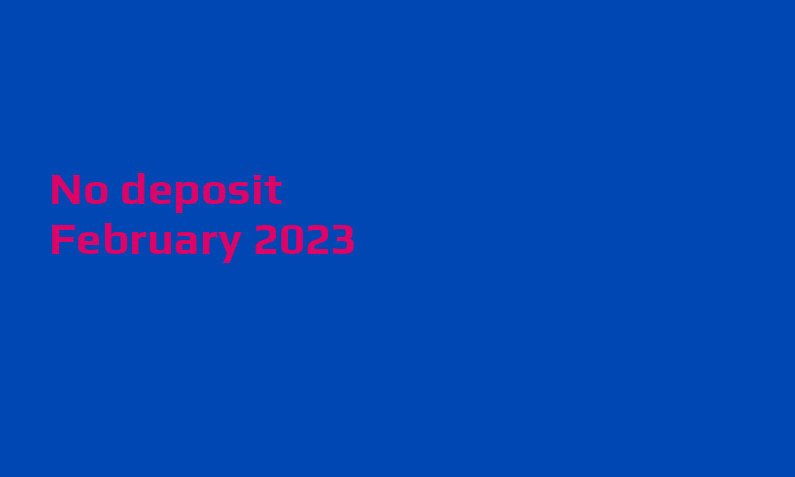 Latest no deposit bonus from CashCabin- 11th of February 2023