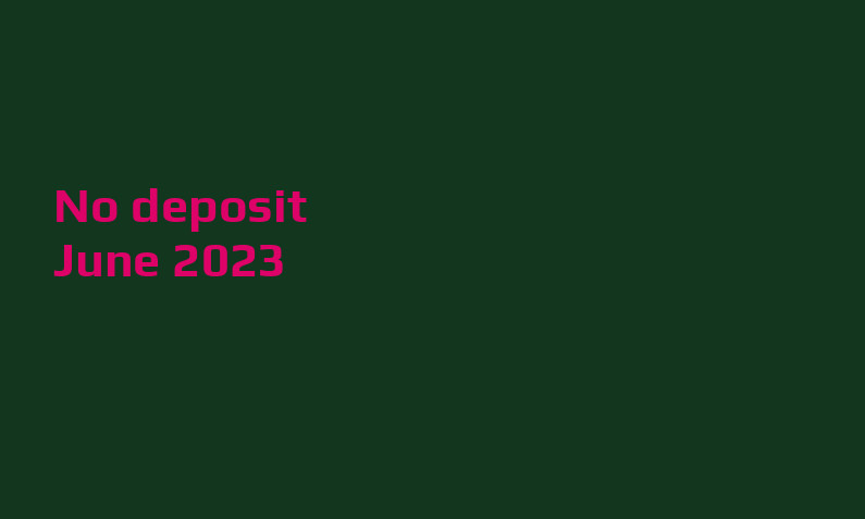 Latest no deposit bonus from CasinoBuck 14th of June 2023