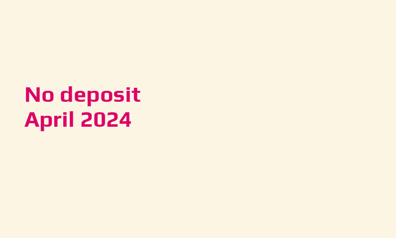 Latest no deposit bonus from CasinoStugan, today 17th of April 2024