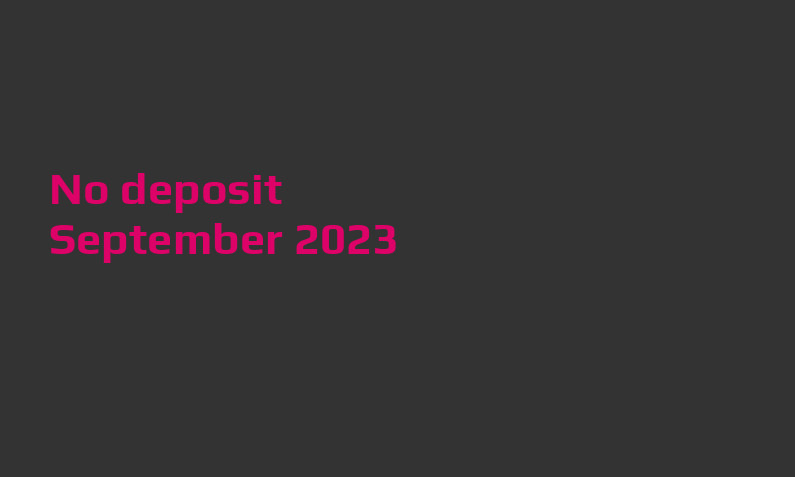 Latest no deposit bonus from Coinbet24 23rd of September 2023