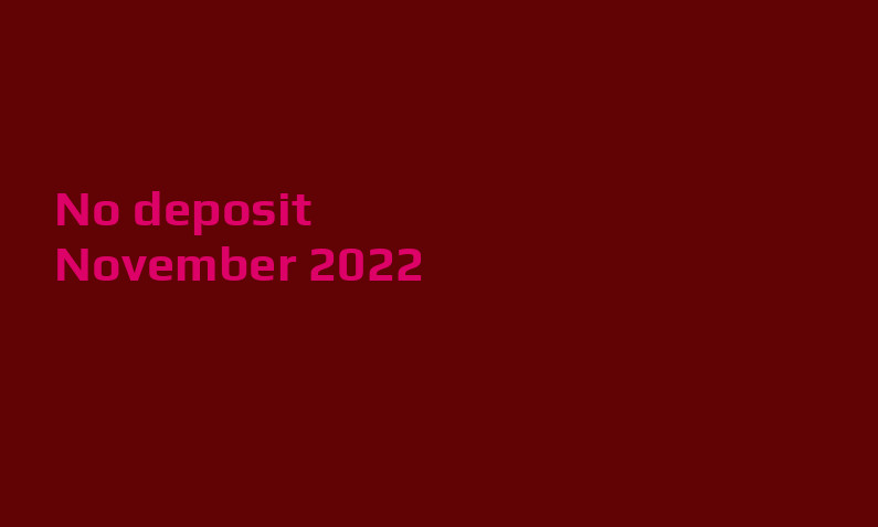 Latest no deposit bonus from Golden Euro Casino, today 21st of November 2022