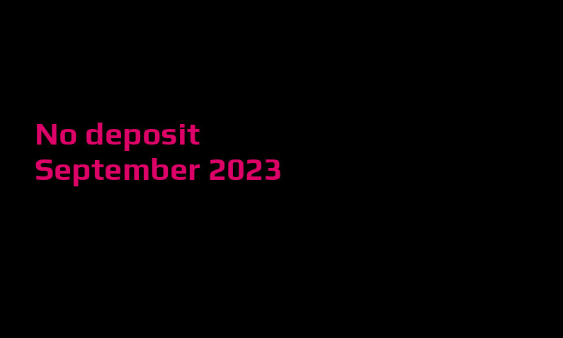 Latest no deposit bonus from HornetBet 29th of September 2023