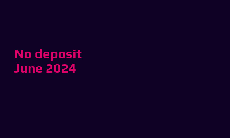 Latest no deposit bonus from JVspin, today 3rd of June 2024