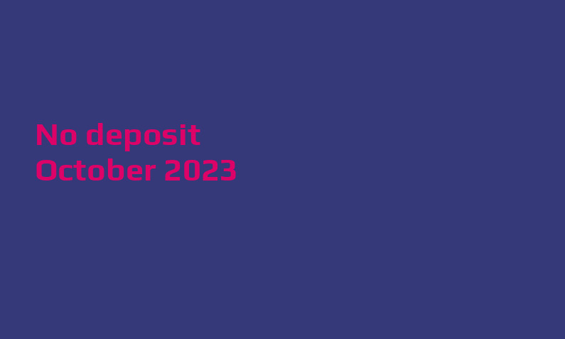 Latest no deposit bonus from Legzo 15th of October 2023