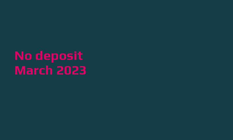 Latest no deposit bonus from Skol Casino 21st of March 2023