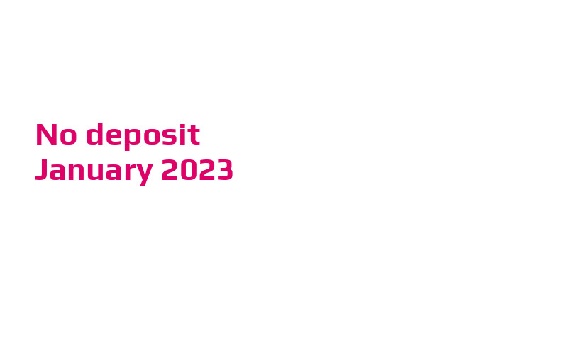 Latest no deposit bonus from SuperCat 14th of January 2023
