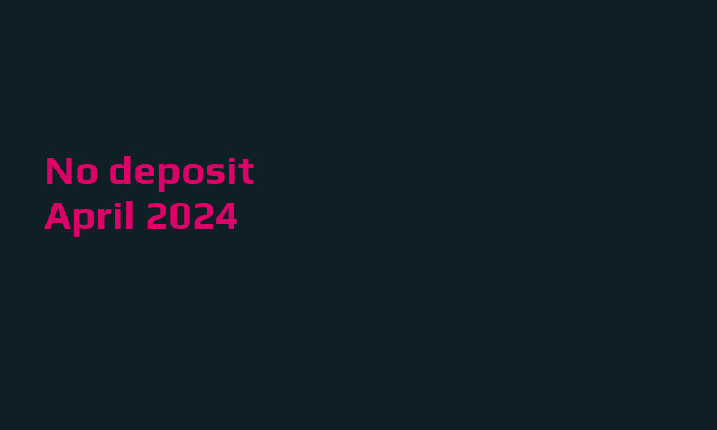 Latest no deposit bonus from TheOnlineCasino, today 25th of April 2024