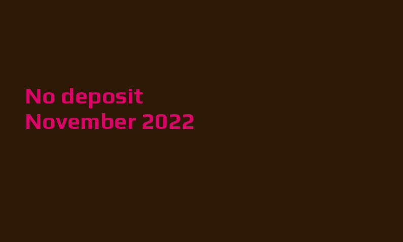 Latest Simons Casino no deposit bonus 15th of November 2022