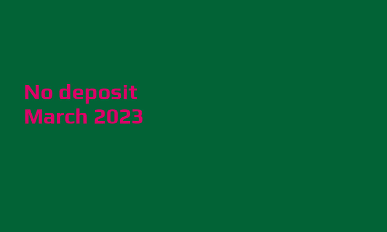 Latest Verde Casino no deposit bonus 2nd of March 2023